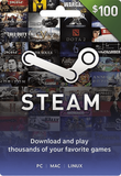 Steam Gift Card 100 USD Steam Key GLOBAL