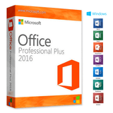 Microsoft Office 2016 Professional Plus - Official Download & Key- 32/64 Bit