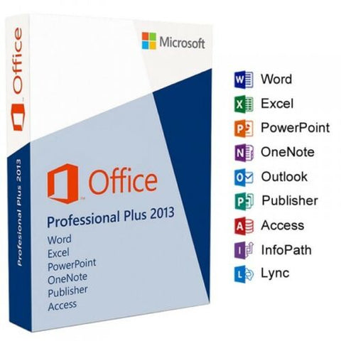 Microsoft Office 2013 Professional Plus -Download & Key 32/64 Bit