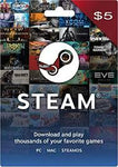 Steam Gift Card 5 USD Steam Key GLOBAL